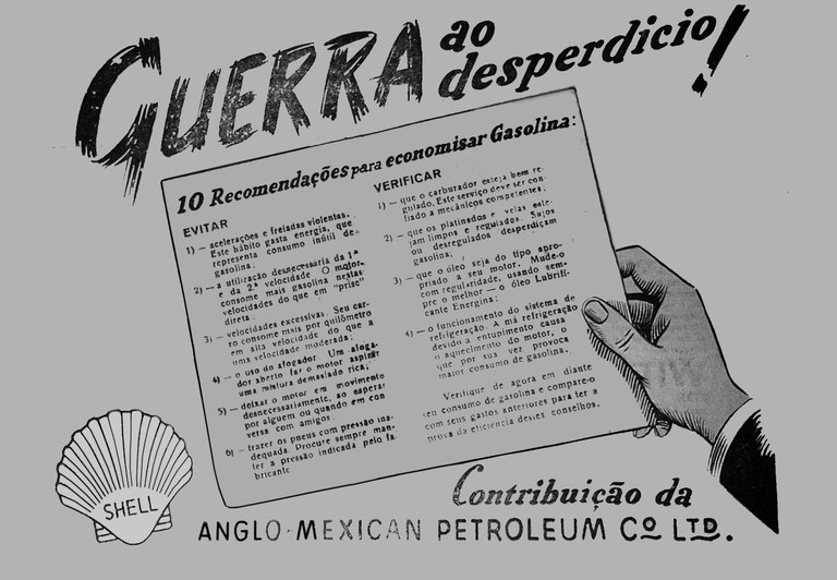 Shell. Guerra ao desperdício! Shell. Guerra ao desperdício!