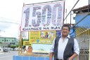 Regis Soares tem o seu trabalho reconhecido pela cidade, principalmente nos bairros da Torre, Castelo Branco e Bancários