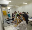 Treinamento para uso do Scanner Planetário Zeutschel, principal equipamento do Digitalih