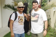 Os músicos parceiros construíram, através da troca de experiências, o projeto sócioeducativo “Construindo Ritmos” 