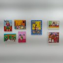 A mostra coletiva reúne obras de artistas de oito estados brasileiros, além do Distrito Federal