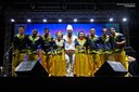 O grupo cultural Tambores do Forte é uma das atrações que se apresentam no evento