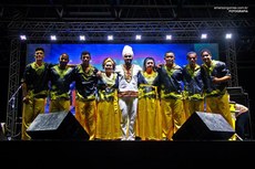 O grupo cultural Tambores do Forte é uma das atrações que se apresentam no evento
