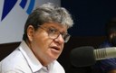 Governador João Azevêdo fez o anúncio nesta segunda-feira, durante o programa "Fala, governador"