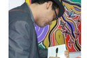 O escritor Johniere Alves Ribeiro iniciou a obra - que é dividida em três movimentos -, há doze anos