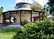O Pavilhão do Chá tornou-se um espaço de cultura no coração da cidade, no Centro Histórico