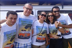 José Valério, Artur Leonardo, Amanda Viana, Thaisy Santos e Anderson Santana fazem parte da formação atual do grupo