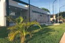 Fachada do Teatro Ìracles Pires, que foi entregue à população após completa restauração pelo Governo do Estado, em março
