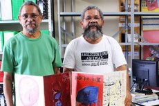 Os irmãos Paulo Ró e Pedro Osmar são os idealizadores do projeto cultural "Jaguaribe Carne", que revolucionou a cena musical nos anos 80