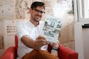 Tiago Germano confessou-se satisfeito por perceber que sua obra repercute de forma positiva nas redes sociais  