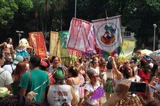 Em sua terceira edição, o bloco homenageou as mulheres da música e da cultura brasileira