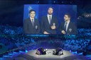 Partida foi toda transmitida com equipe de narrador e comentaristas, como nos esportes tradicionais