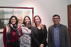 Na reunião com a cônsul, a equipe apresentou o programa, consolidando a parceria com o país