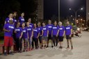 Grupo se encontra três vezes por semana para correr em volta do Parque Parahyba