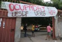 Escola em Brasília também foi alvo de ato político em reação à proposta do governo