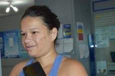 “Foi muito bom o pagamento ter vindo para as lotéricas", disse Eliete Rodrigues, moradora do bairro do Mandacaru