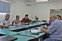 Participaram da reunião representantes da SES, Funasa e Ministério da Saúde