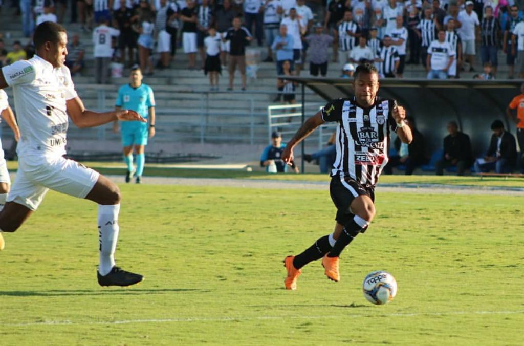 Treze jogou bem contra o ABC, mas pecou bastante nas finalizações