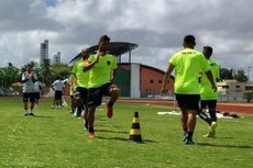 A carga de trabalho vem sendo aumentada a medida que se aproxima o início do Campeonato Paraibano de 2018