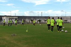 Na manhã deste sábado, os jogadores do Botafogo-PB realizam um treino recreativo