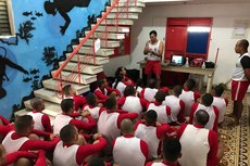 Cadetes recebem instruções especializadas de atendimento pré-hospitalar a vítimas de afogamentos