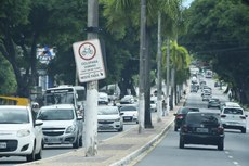 Obras na Epitácio Pessoa prosseguirão até março, quando a ciclofaixa, suspensa inicialmente devido à pandemia, será reativada