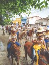Cavalgada é marca local