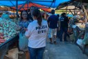 Já houve distribuição de panfletos nas feiras livres de Oitizeiro, Jaguaribe e Mercado Central, em João Pessoa