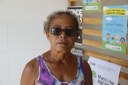 Maria do Carmo, moradora de Conde, disse não conhecer ninguém que contraiu a doença