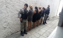 A Polícia Militar prendeu quatro mulheres suspeitas de envolvimento no rapto de duas meninas de dentro de um orfanato na cidade de Esperança