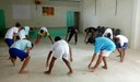 Os jovens privados de liberdade participaram de várias atividades oferecidas no ‘Circuito Verão Jovem’ nas áreas de esporte, artes e lazer
