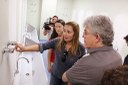 Ricardo Coutinho percorreu as dependências do Hospital Metropolitano e recebeu informações da superintendente da Suplan, Simone Guimarães