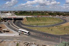 Obras no viaduto do Geisel seguem em ritmo acelerado