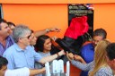 Governador destacou que a construção do ginásio representa a valorização de uma política de agregação de valor aos espaços de vivência