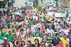 Para a coordenadora estadual de Saúde Mental da SES, Iaciara Alcântara, a marcha é um ato de luta e resistência.