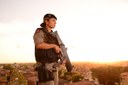 A capitã Carla Marques ingressou na Polícia Militar há quase 15 anos e comandou a Força Tática do  1º Batalhão da PMPB