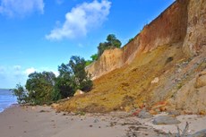 O deslizamento pode ter sido o de maior gravidade nos últimos anos, já que chegou a atingir a galeria pluvial 