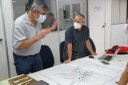 Professores Ângelo Pessoa, da UFPB, e Massimiliano Grava, da Universidade de Pisa, na Itália 