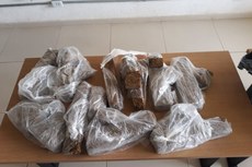 Mais de 10 quilos de substância análoga à maconha foram apreendidos no bairro dos Bancários
