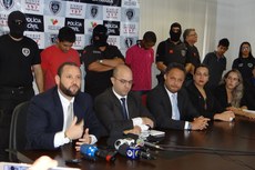 Três presos vão responder por sequestro, homicídio duplamente qualificado e ocultação de cadáver
