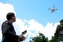 Drones auxiliarão no combate a extração ilegal de areia, caça ilegal, desmatamento e outros crimes ambientais