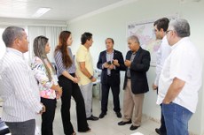 Representantes da Energisa foram à Secretaria de Segurança para agradecer o apoio no combate às fraudes 