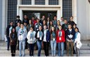 A chegada de sete intercambistas à cidade do Porto repercutiu na imprensa local