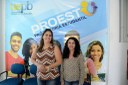 Eveline Araújo, psicóloga, e Edna Medeiros, assistente social, integram a equipe do Núcleo Psicossocial da UEPB