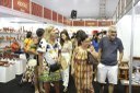 Uma grande estrutura foi montada na orla do Cabo Branco, que tem recebido turistas e moradores interessados no artesanato