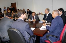 Iniciativa da reunião realizada na Central de Polícia, foi do secretário de Segurança e Defesa Social da Paraíba, Cláudio Lima 