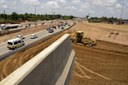 Depois de pronta, a obra terá 1,75 km de extensão