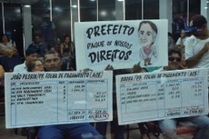 Servidores compararam seus salários com o dos agentes da cidade de Sousa, que recebem o dobro do que os agentes da Capital