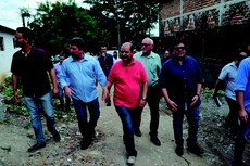 Os vereadores da bancada de oposição da capital têm realizado visitas de inspeção a obras, equipamentos e ações na cidade