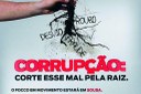 Projeto está visitando municípios convidando a população a fazer parte deste movimento contra corrupção